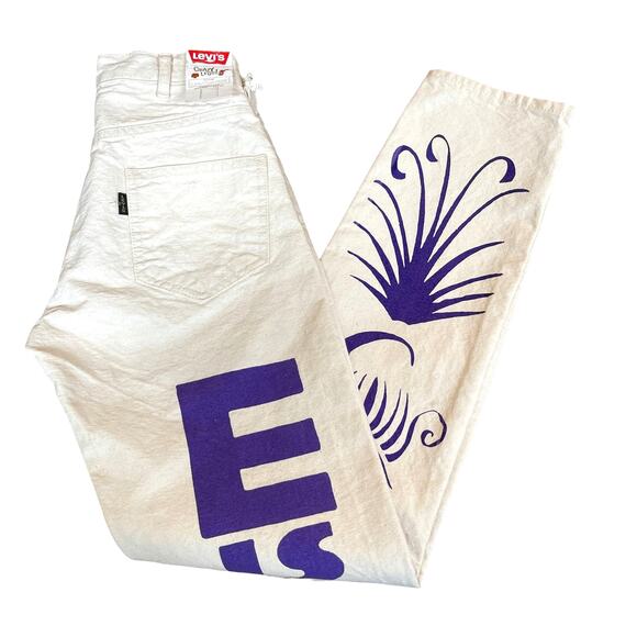 NWT Levi's Vintage Laugh In Limited 50th Anniversary Jeans Crazy Legs Size 24 - Picture 9 of 15